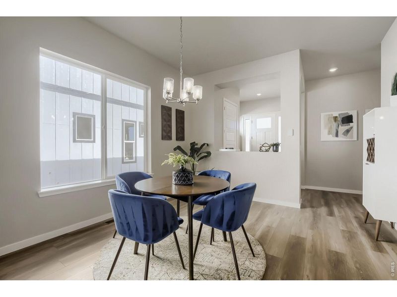 Furnished interior view inside a new home in , Fort Collins (Image 14).