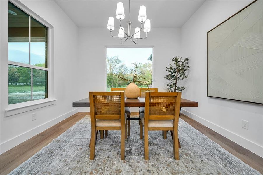 Furnished interior view inside a new home in , Kaufman (Image 8).