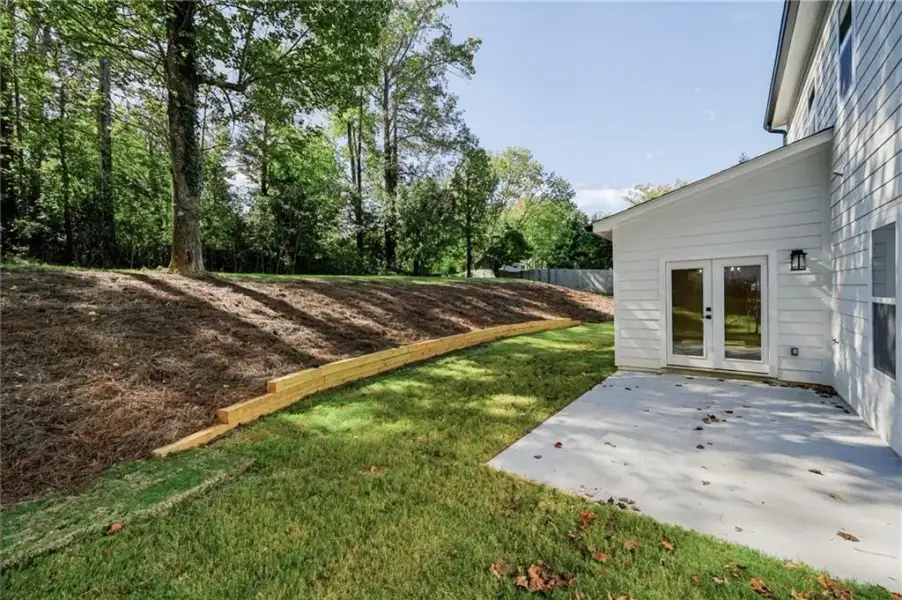 Exterior details and patio area of a home in , Austell (Image 29). Exterior details and patio area of a home in , Austell (Image 29).