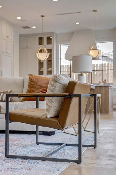 Furnished interior view inside a new home in , Houston (Image 9). Furnished interior view inside a new home in , Houston (Image 9).