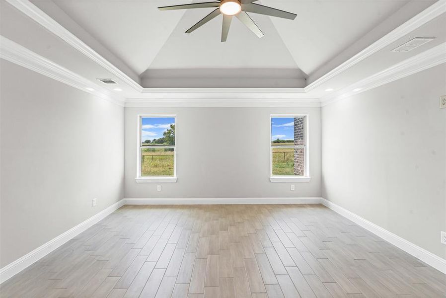 Spacious, unfurnished interior of a new home in , Godley (Image 24).