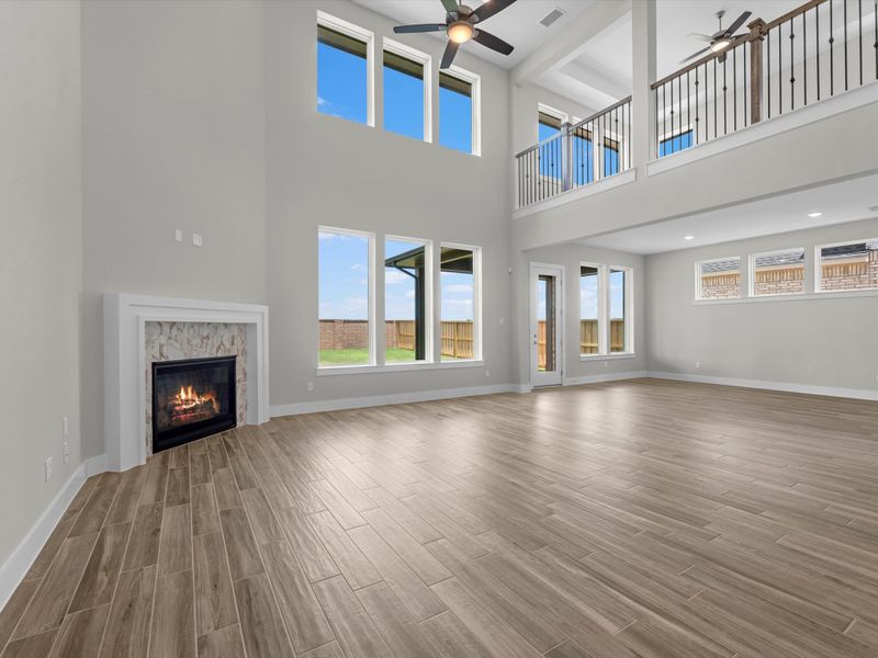 Spacious, unfurnished interior of a new home in Dunham Pointe, Cypress (Image 17). Spacious, unfurnished interior of a new home in Dunham Pointe, Cypress (Image 17).