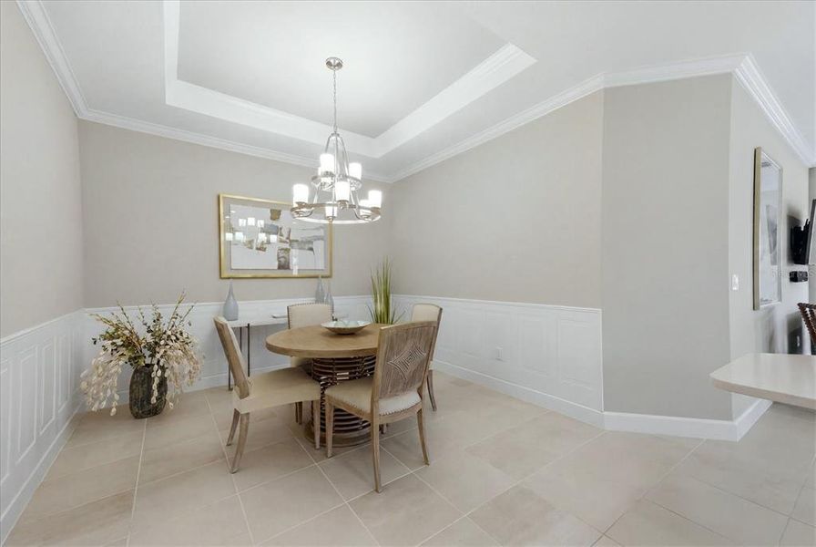 Furnished interior view inside a new home in , Sarasota (Image 16). Furnished interior view inside a new home in , Sarasota (Image 16).