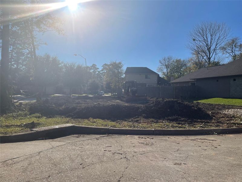 Site preparation for new homesites in Lake Conroe Area Homes, Montgomery (Image 26).