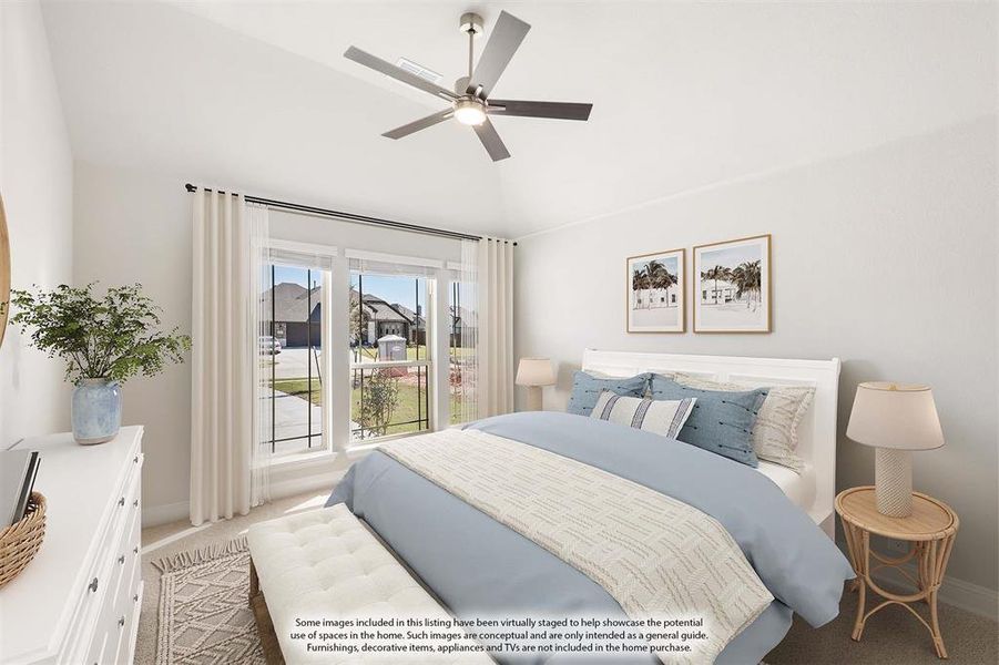 Furnished interior view inside a new home in Somerset, Venus (Image 6).