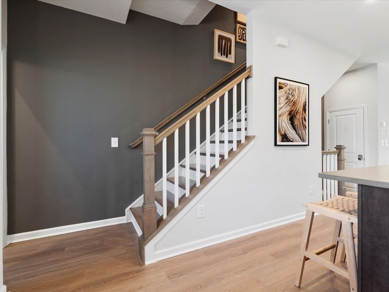 Representative furnished interior of a home built from the Merrill by Tri Pointe Homes in Southmont, Charlotte (Image 23). Representative furnished interior of a home built from the Merrill by Tri Pointe Homes in Southmont, Charlotte (Image 23).