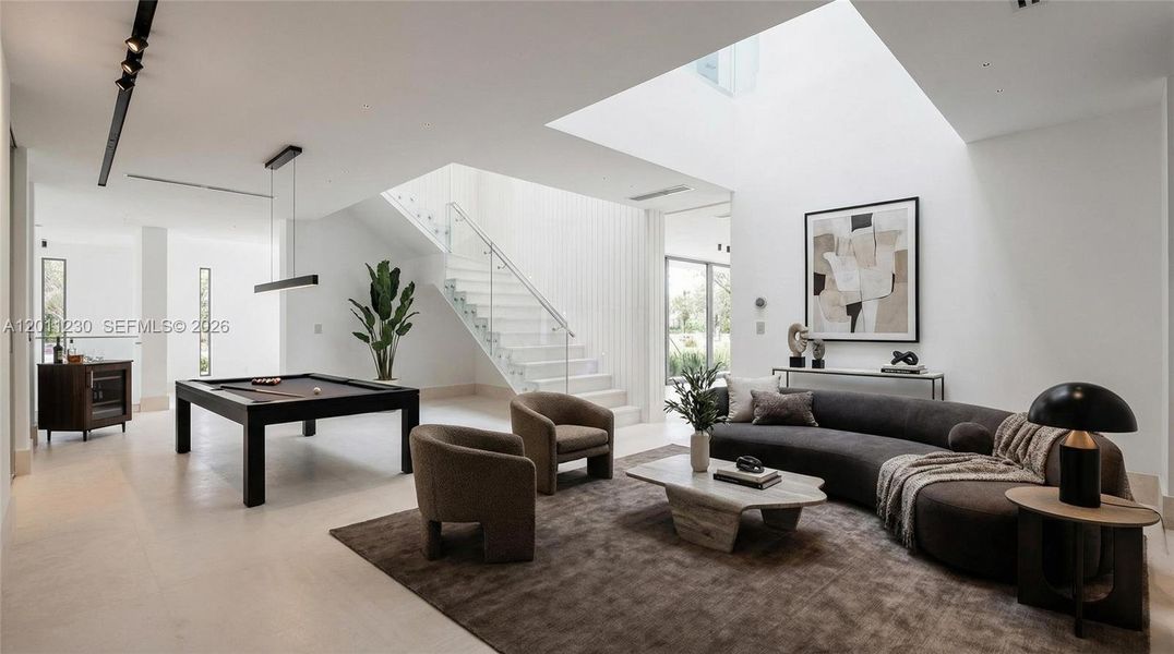 Furnished interior view inside a new home in , Weston (Image 12).