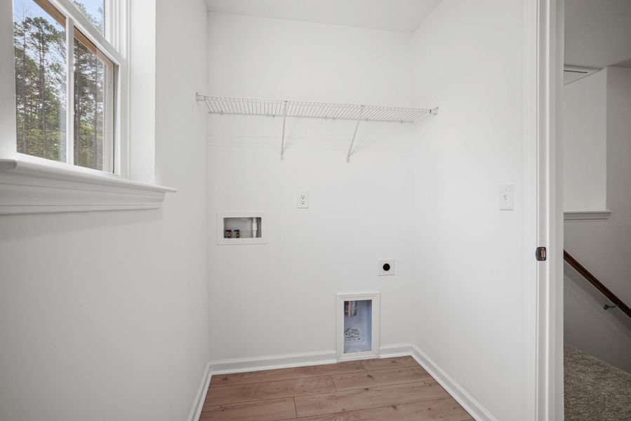 Spacious, unfurnished interior of a new home in Michaux Gardens, Belmont (Image 63).