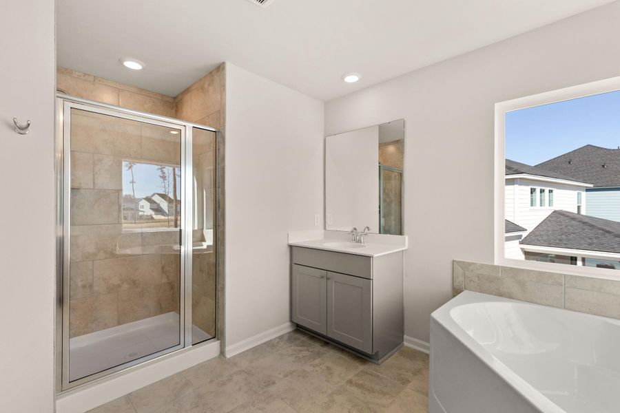Furnished interior view inside a new home in Heron's Walk at Summers Corner, Summerville (Image 9).