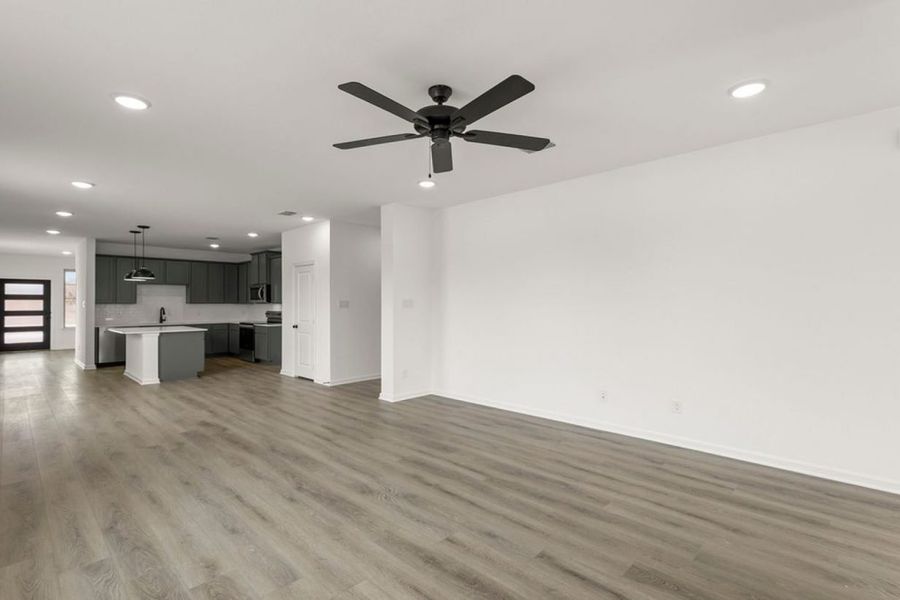 Representative unfurnished interior of a home built from the Tarrant Colony At Pinehurst by Brohn Homes in Colony at Pinehurst, Pinehurst (Image 11).