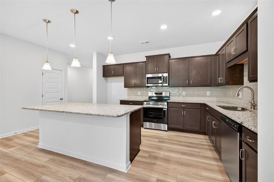 Furnished interior view inside a new home in Jameson Towns, Villa Rica (Image 14).