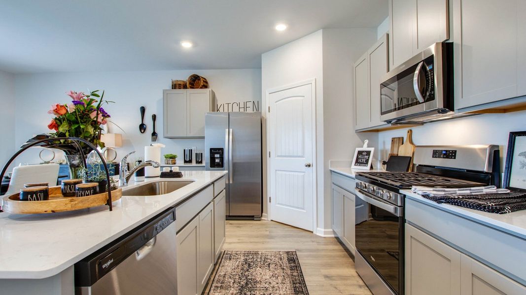 Furnished interior view inside a new home in Nexus North, Gallatin (Image 12).