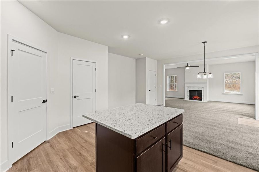 Furnished interior view inside a new home in Canterbury Villas, Carrollton (Image 13).