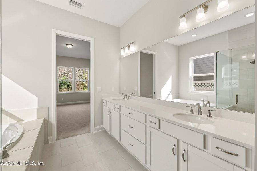 Furnished interior view inside a new home in Silver Landing at SilverLeaf, St. Augustine (Image 5).