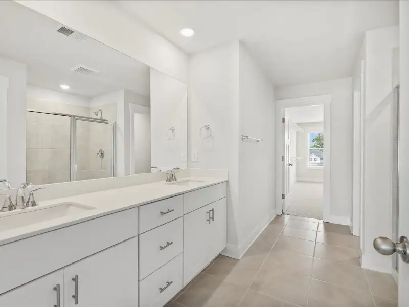 Furnished interior view inside a new home in Cedar Shoals - Signature Collection, Piedmont (Image 5).