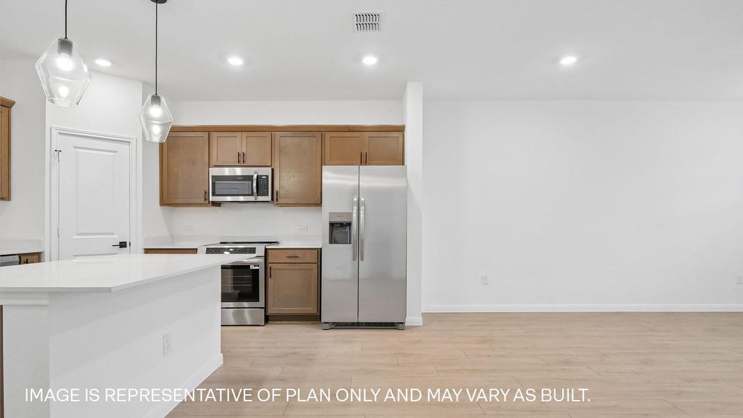 Furnished interior view inside a new home in Avery Centre, Round Rock (Image 10).