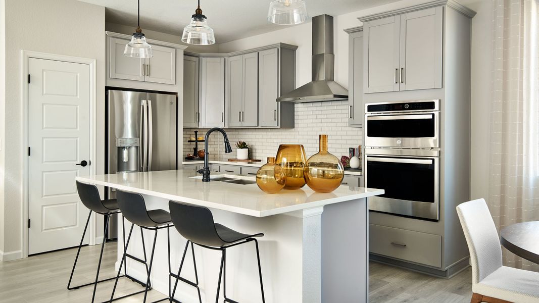 Representative furnished interior of a home built from the Stella by Taylor Morrison in Sugar Creek Horizon Collection, Loveland (Image 9).