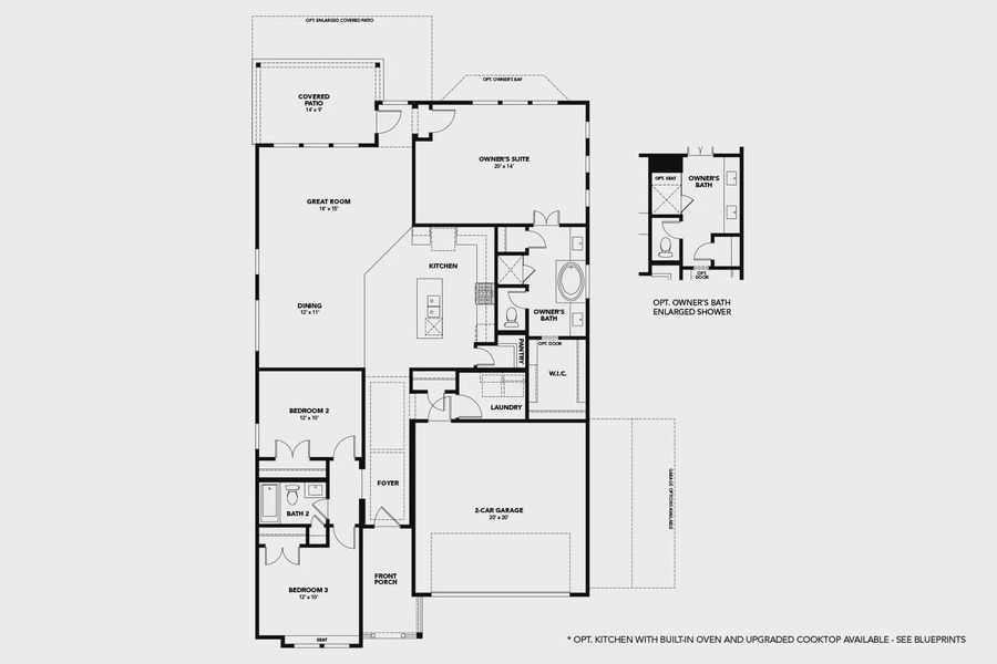 Discover modern elegance at Spring Creek, featuring luxury finishes within this impeccably designed home.
FLOOR PLAN LA Discover modern elegance at Spring Creek, featuring luxury finishes within this impeccably designed home.
FLOOR PLAN LA