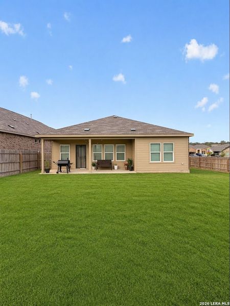 Exterior details and patio area of a home in Brookmill, San Antonio (Image 4). Exterior details and patio area of a home in Brookmill, San Antonio (Image 4).