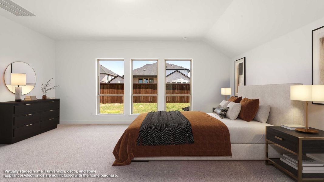 Furnished interior view inside a new home in Cambridge Crossing, Celina (Image 7).