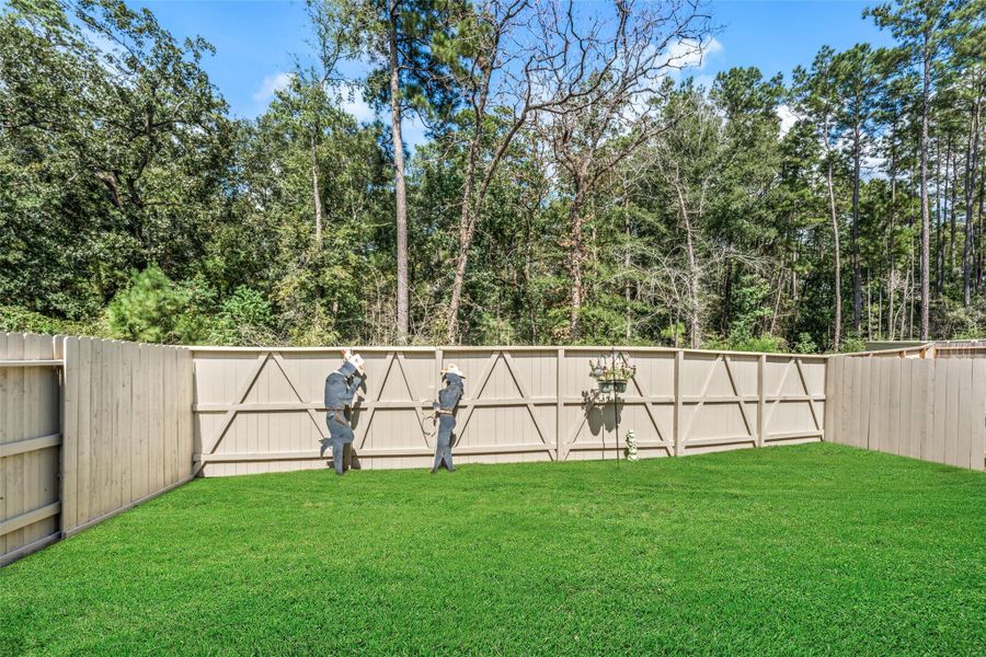 Exterior details and patio area of a home in Audubon - Terrace Collection, Magnolia (Image 4).