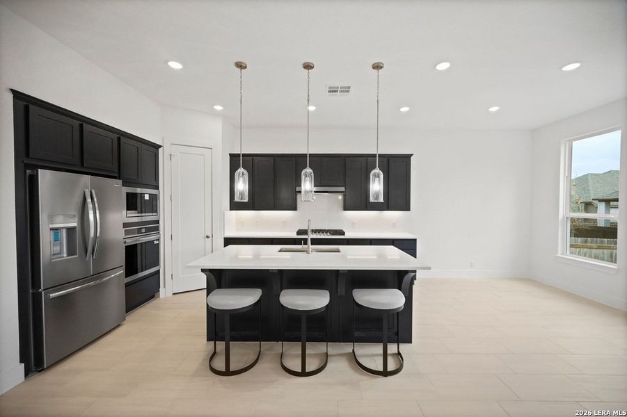 Furnished interior view inside a new home in Davis Ranch, San Antonio (Image 6).