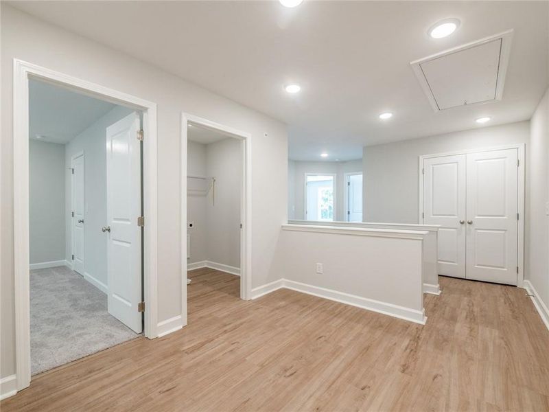Spacious, unfurnished interior of a new home in River Walk Place, Lawrenceville (Image 38).