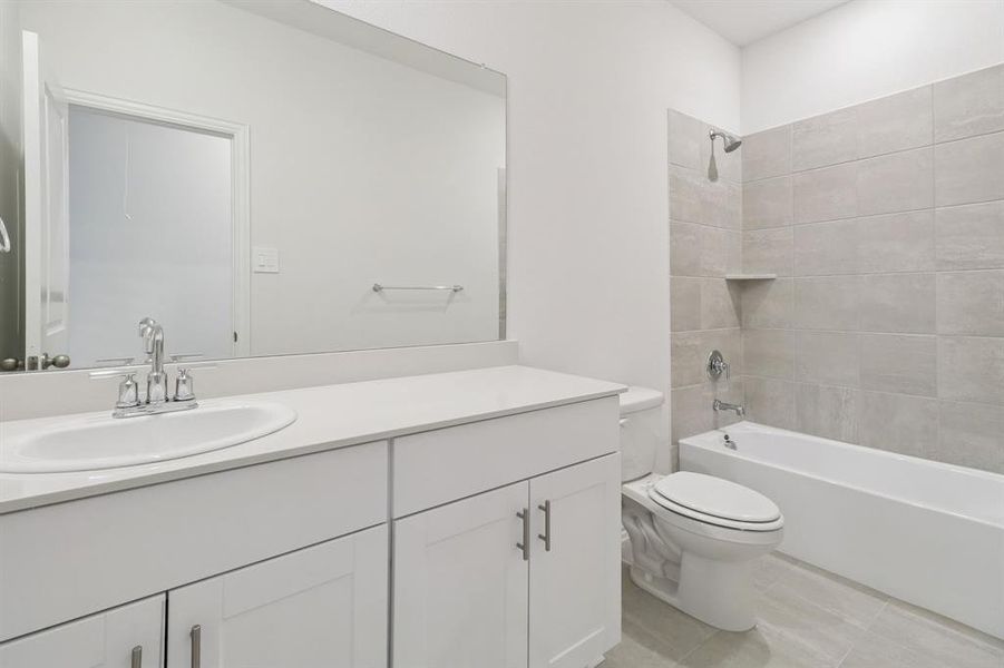 Photo is not of the actual home, but is an inspirational photo of builder’s model home and may depict options, furnishings, and/or decorator features that are not included.