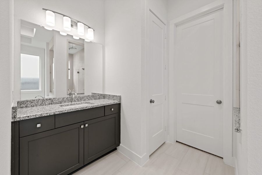 Furnished interior view inside a new home in Elyson, Katy (Image 13). Furnished interior view inside a new home in Elyson, Katy (Image 13).