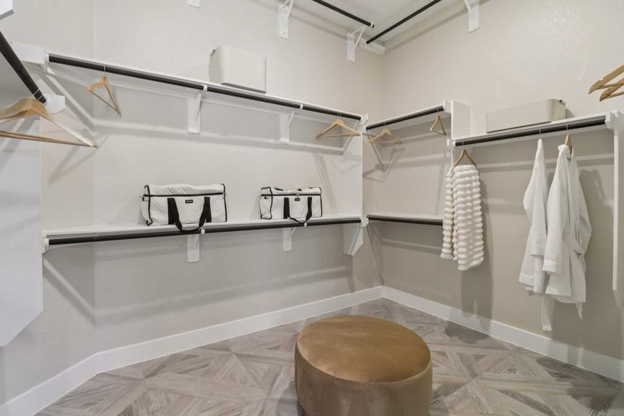 Furnished interior view inside a new home in Audubon, Magnolia (Image 38). Furnished interior view inside a new home in Audubon, Magnolia (Image 38).