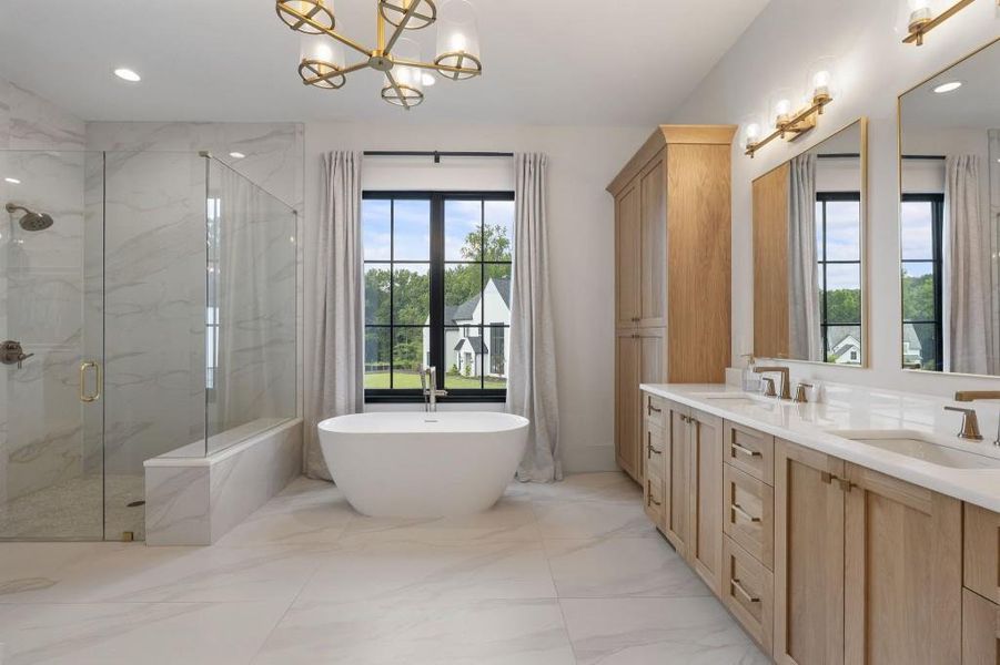 Furnished interior view inside a new home in Lyndon Creek, Milton (Image 15).