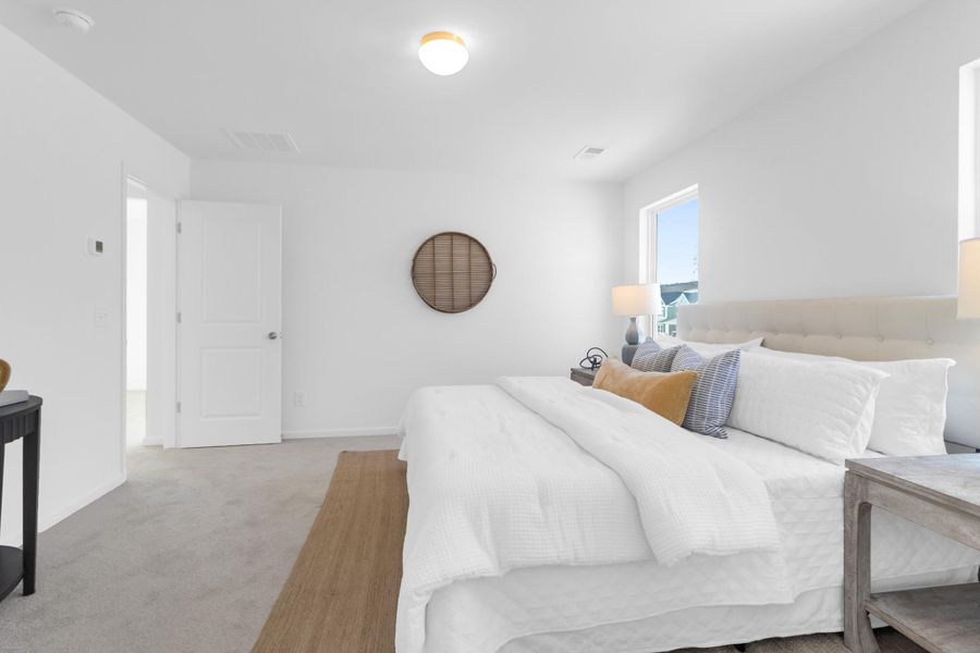 Furnished interior view inside a new home in , Ravenel (Image 18).