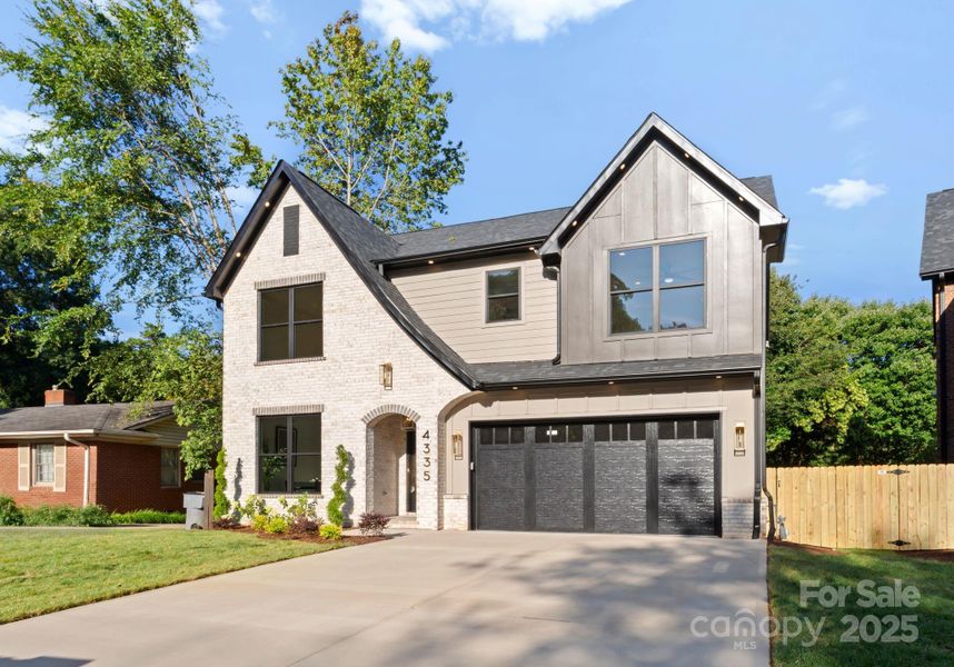 Front exterior of a new home in , Charlotte, NC, highlighting curb appeal (Image 26). Front exterior of a new home in , Charlotte, NC, highlighting curb appeal (Image 26).