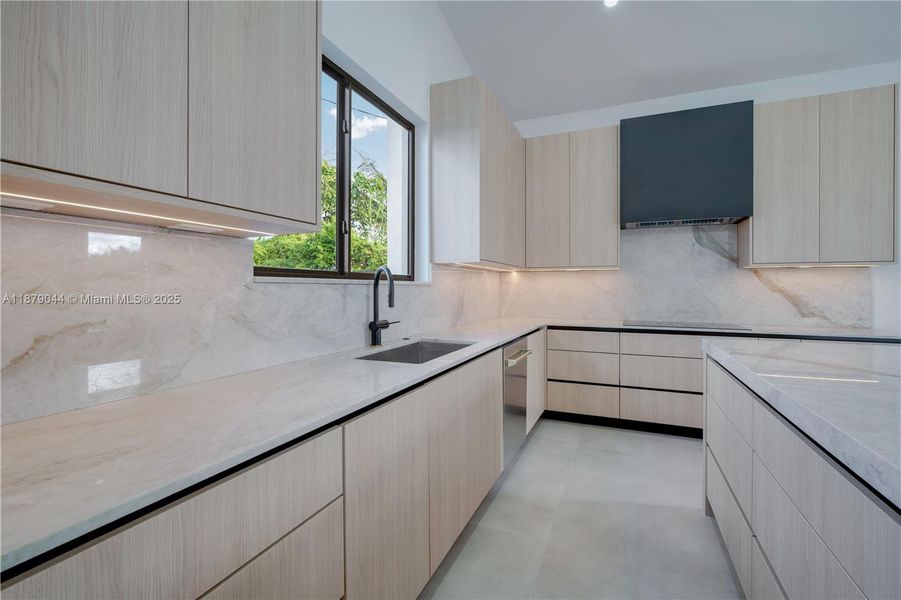 Furnished interior view inside a new home in , Miami (Image 9). Furnished interior view inside a new home in , Miami (Image 9).