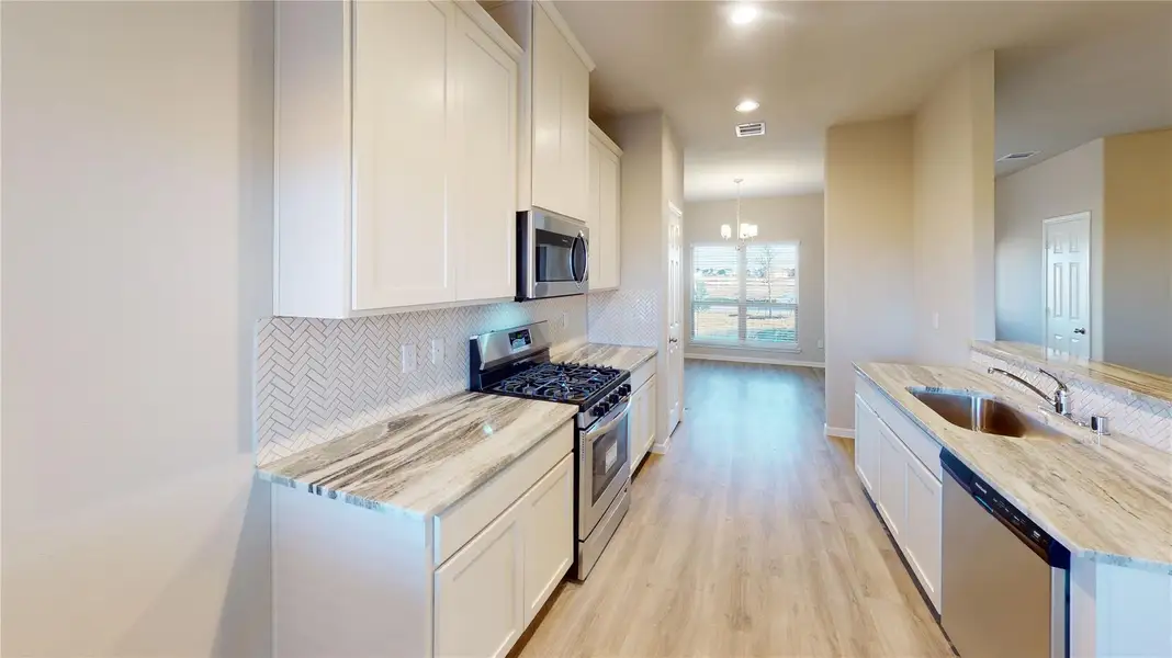 Furnished interior view inside a new home in Splendora Fields, Splendora (Image 8).
