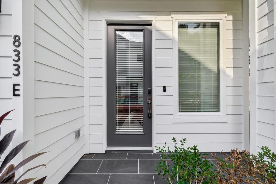 Exterior details and patio area of a home in , Houston (Image 23). Exterior details and patio area of a home in , Houston (Image 23).