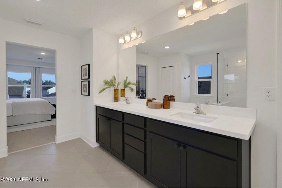 Furnished interior view inside a new home in , St. Augustine (Image 47).