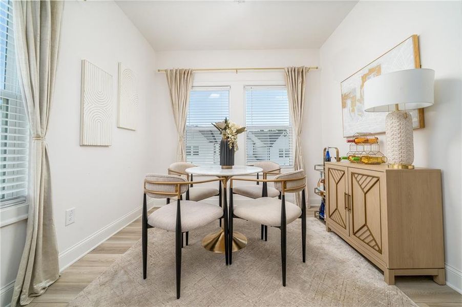Furnished interior view inside a new home in , Smyrna (Image 16).
