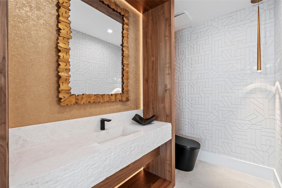 Furnished interior view inside a new home in , Fort Lauderdale (Image 32). Furnished interior view inside a new home in , Fort Lauderdale (Image 32).