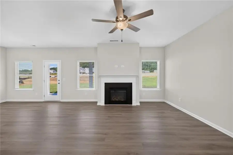 Spacious, unfurnished interior of a new home in The Stiles, Cartersville (Image 25). Spacious, unfurnished interior of a new home in The Stiles, Cartersville (Image 25).