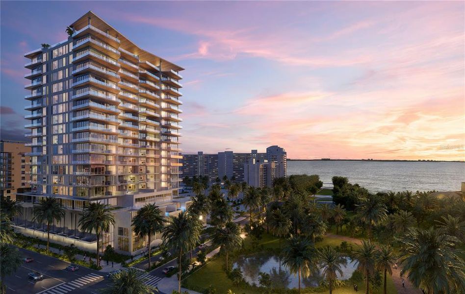 Condo located in Sarasota, FL showcasing its design and architecture (Image 4).