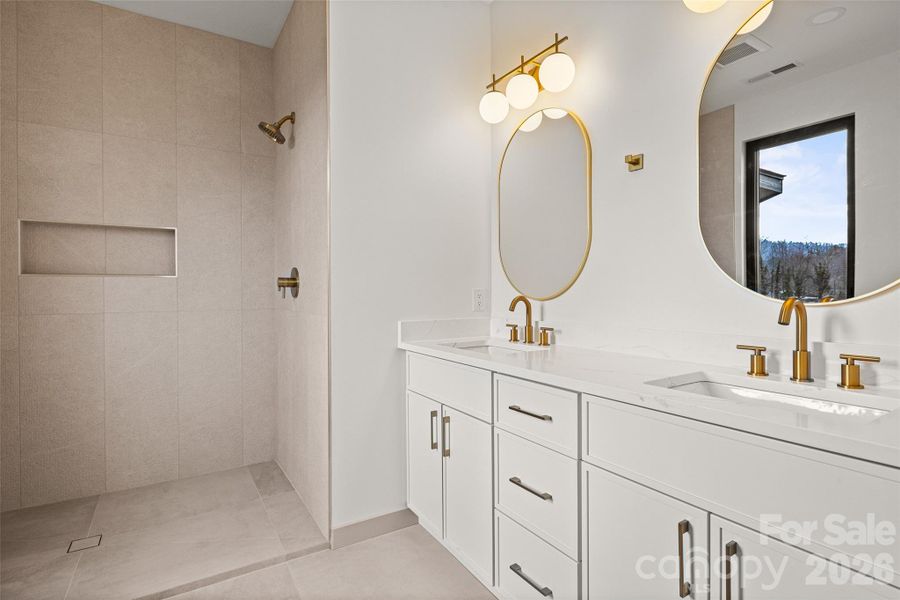 Furnished interior view inside a new home in , Asheville (Image 20).