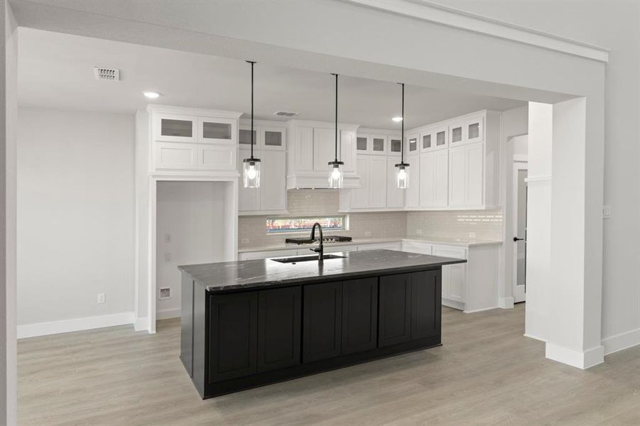 Furnished interior view inside a new home in Valencia on The Lake, Little Elm (Image 17).