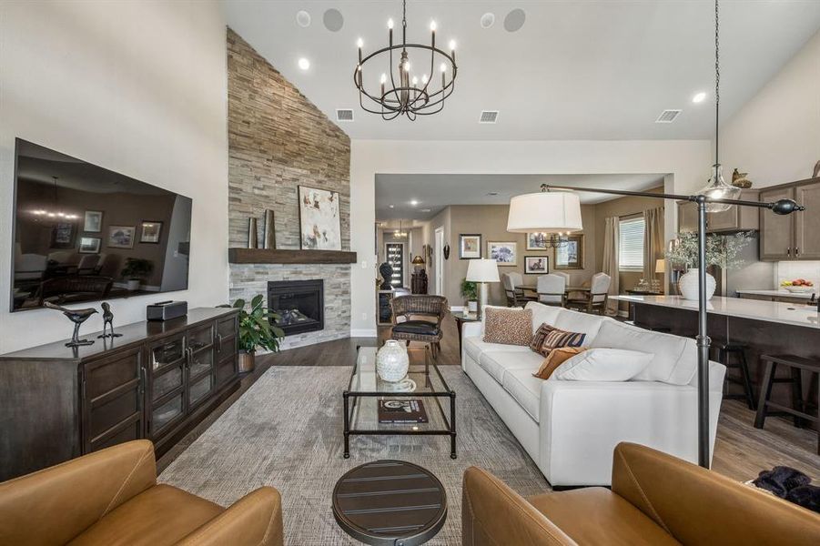 Furnished interior view inside a new home in , Mansfield (Image 13).