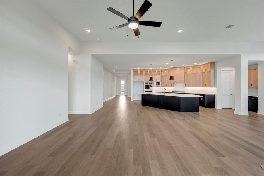 Spacious, unfurnished interior of a new home in Dunham Pointe - Parkview Collection, Cypress (Image 22).