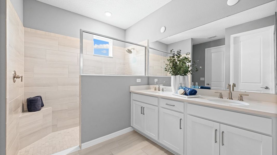 Furnished interior view inside a new home in Timber Ridge, Plant City (Image 9).
