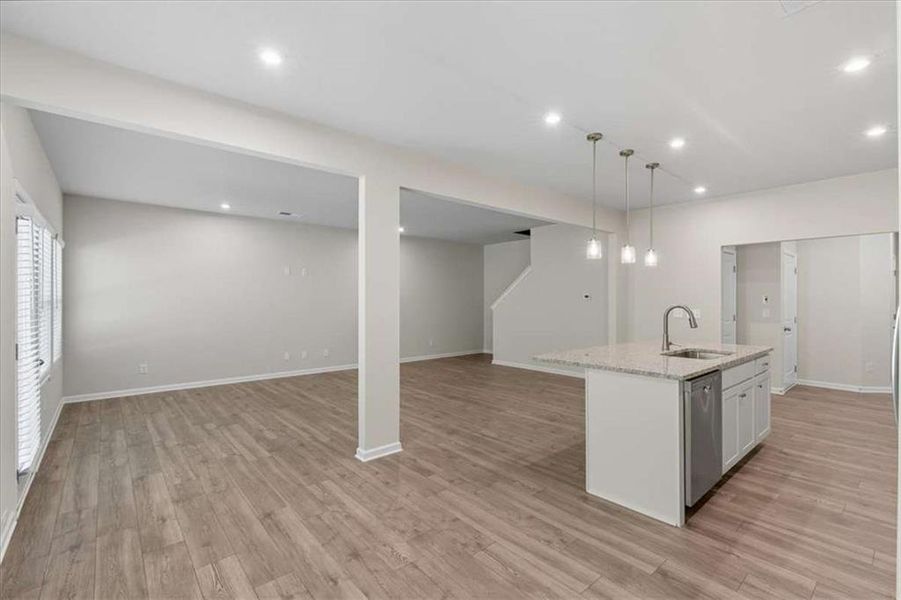 Spacious, unfurnished interior of a new home in Park Center Pointe, Austell (Image 17).