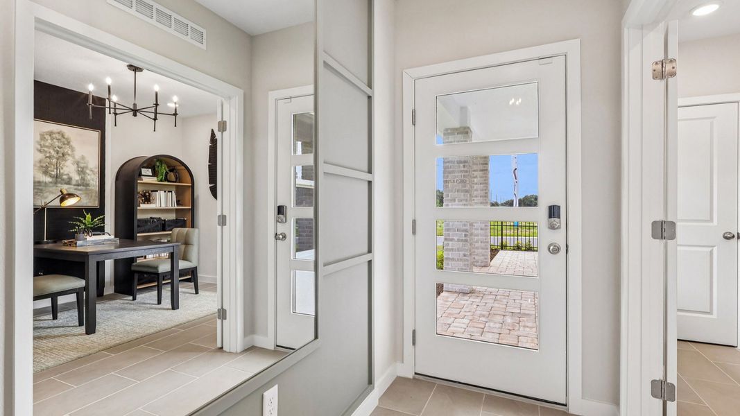 Representative furnished interior of a home built from the Flagler by DRB Homes in Liberty Trace, Haines City (Image 4).