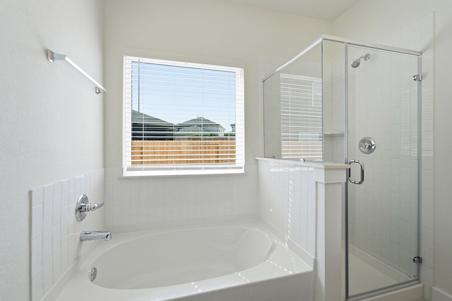 Furnished interior view inside a new home in Cielo, Conroe (Image 13).
