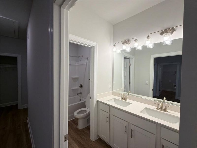 Furnished interior view inside a new home in Tuscany Hills, Douglasville (Image 10).